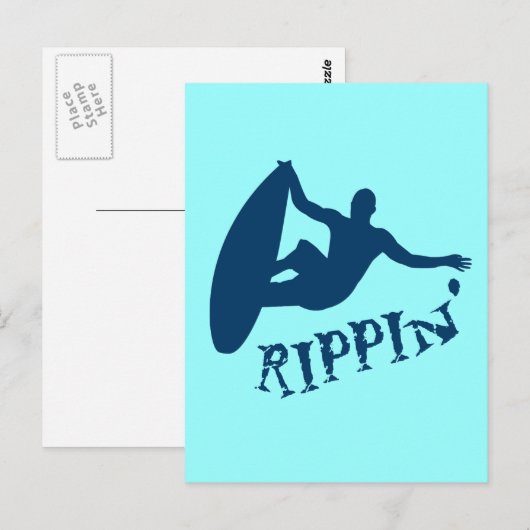 RIPPIN' POSTKARTE (Vorne/Hinten)