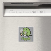 Rippit Lustiger Frosch Stoner-Geschenk, Stoner-Mäd Magnet (In Situ (Geschirrspüler))