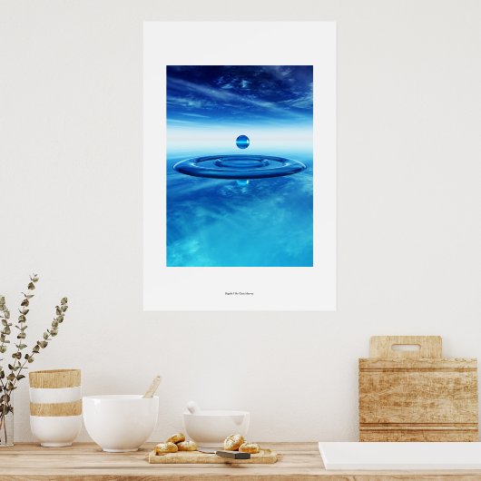Ripple 8 poster (Küche)