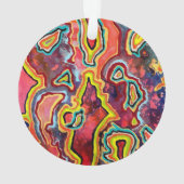 Ripple Acrylschmuck Ornament (Rückseite)