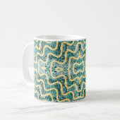 Ripple Aquamarin Kaffeetasse (Vorderseite Links)