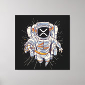 Ripple Astronaut - Xrp Crypto Leinwanddruck (Vorderseite)