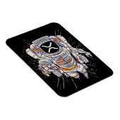 Ripple Astronaut - Xrp Crypto Magnet (Rechte Seite)