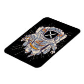 Ripple Astronaut - Xrp Crypto Magnet (Linke Seite)