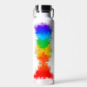 Ripple Chakras Wasserflasche Trinkflasche (Vorne)
