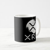 Ripple Coin Xrp Ledger Moon Kryptowährung Bull Ma Kaffeetasse (VorderseiteRechts)