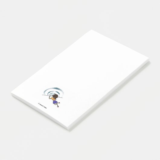 Ripple-Effekt Postit-Notiz Post-it Klebezettel (angewinkelt)