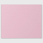 Ripple Herringbone in Rosa Geschenkpapier (Flach)