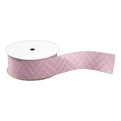 Ripple Herringbone in Rosa Ripsband (Spule)