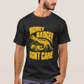 Ripple Junction Honey Badger Don't Care Illustrati T-Shirt (Vorderseite)