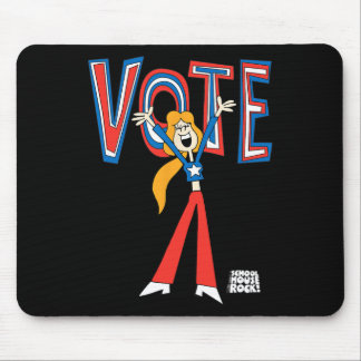 Ripple Junction X Schoolhouse Rock Abstimmung für Mousepad