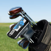 Ripple Kryptowährung - XRP Qr-Code Golf Headcover (In Situ)