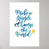 Ripple machen poster (Vorne)