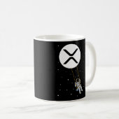 Ripple Swing Xrp Trader Kryptowährungsmond Kaffeetasse (VorderseiteRechts)
