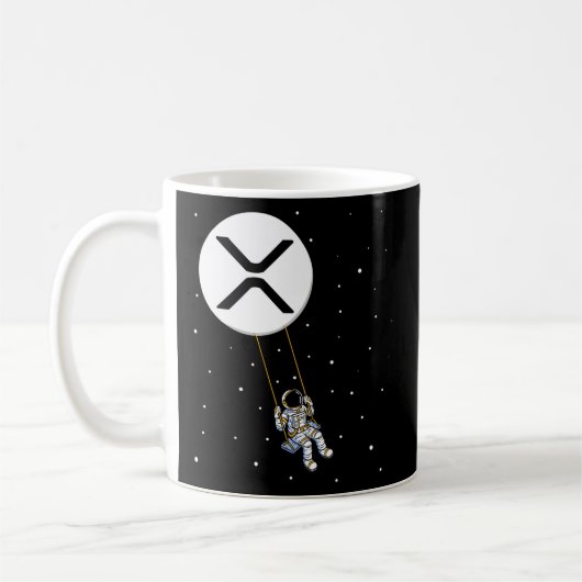 Ripple Swing Xrp Trader Kryptowährungsmond Kaffeetasse (Links)