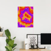 Ripple Topographie Poster (Heimbüro)