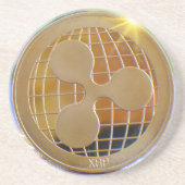 Ripple XRP Crypto Getränkeuntersetzer (Vorne)