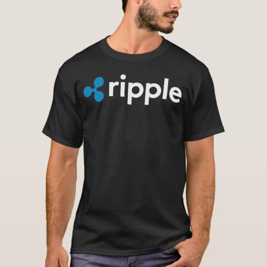 Ripple XRP Crypto Kryptowährung Blockchain Coin L T-Shirt (Vorderseite)
