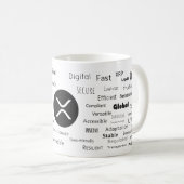 Ripple XRP Crypto-Tasse Kaffeetasse (VorderseiteRechts)