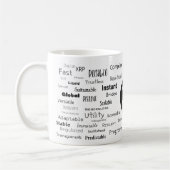 Ripple XRP Crypto-Tasse Kaffeetasse (Links)