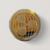 Ripple XRP Krypto Button (Vorderseite)