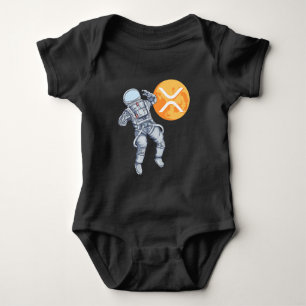 Ripple XRP Kryptowährung - Crypto Astronaut Baby Strampler