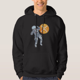 Ripple XRP Kryptowährung - Crypto Astronaut Hoodie
