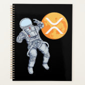 Ripple XRP Kryptowährung - Crypto Astronaut Planer (Vorderseite)