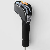 Ripple XRP Kryptowährung - Qr-Code Golf Headcover (angewinkelt)