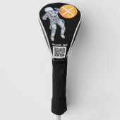 Ripple XRP Kryptowährung - Qr-Code Golf Headcover (Vorderseite)