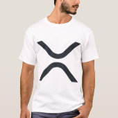 Ripple XRP Logo Crypto Blockchain Cryptocurrency T-Shirt (Vorderseite)