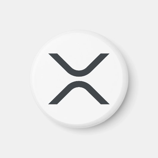 Ripple XRP Logo-Magnet Magnet (Vorne)