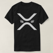 Ripple XRP mit Augen Tshirt (Design vorne)