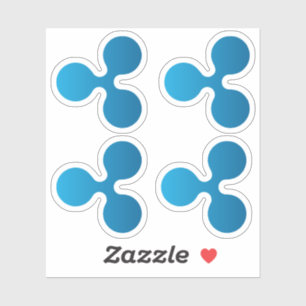 Ripple XRP-Sticker Aufkleber