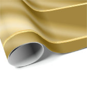 Rippled Gold Wrapping Paper Geschenkpapier (Rolleneckpunkt)