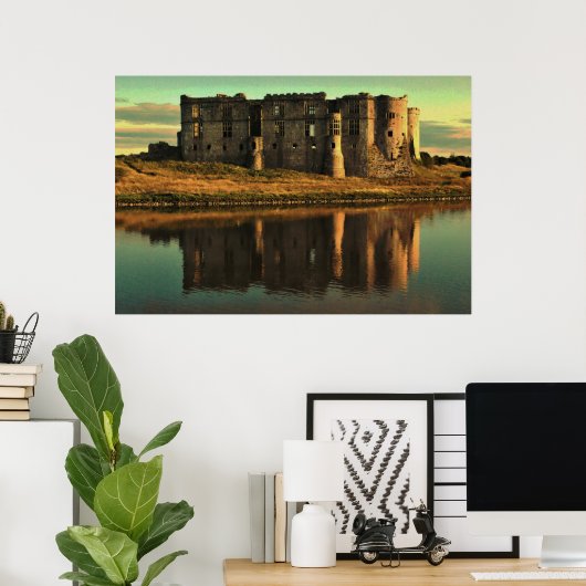 Rippled Reflektion Poster (Heimbüro)