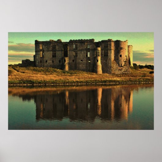 Rippled Reflektion Poster (Vorne)