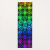 Rippled Schachbretts von Kenneth Yoncich Yogamatte (Rückseite)