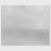 Rippled Silver Geschenkpapier (Flach)