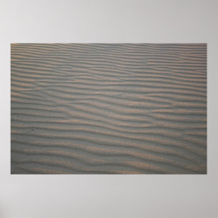 Ripples at Silver Lake Dunes, Michigan Poster