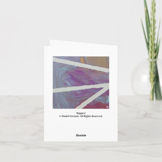 Ripples Dankeskarte (Rückseite)