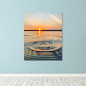 Ripples Leinwanddruck (Insitu (Holzboden))