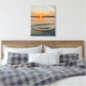 Ripples Leinwanddruck (Insitu (Schlafzimmer))