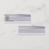 Ripples Mini Visitenkarte (Vorne/Hinten)