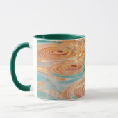 Ripples of Tranquility Abstract Water Harmony Tasse (Links)