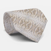 Ripples on a sandy beach diagonal pattern krawatte (Gerollt)