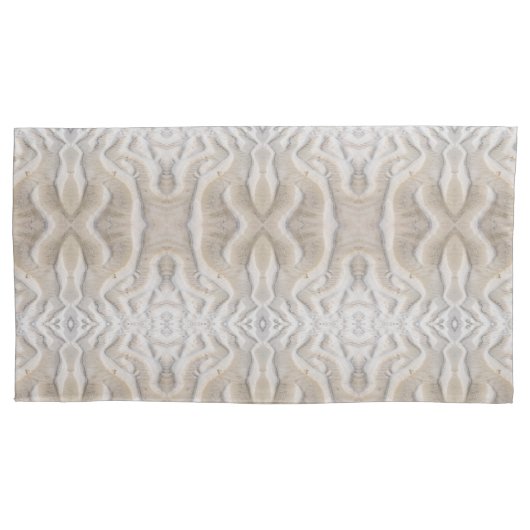 Ripples on a sandy beach L-size pattern Kissenbezug (Vorderseite)