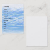 Ripples | visitenkarte (Vorne/Hinten)