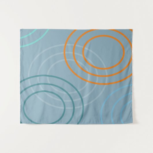 Ripples Wandteppich (Vorderseite (Horizontal))