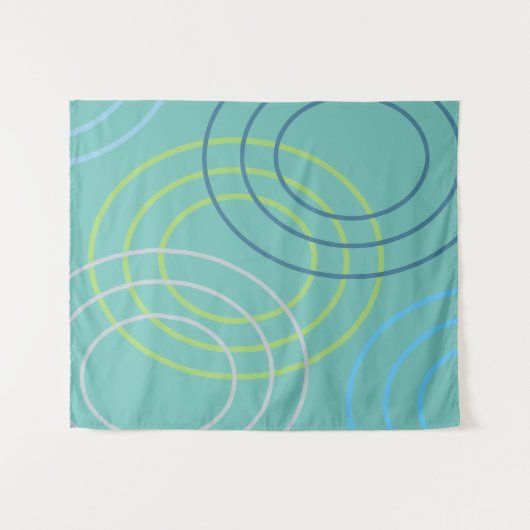 Ripples Wandteppich (Vorderseite (Horizontal))